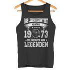 Das Leben Beginnt Mit Fifty 1973 Die Geburton Legenden Tank Top