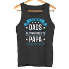 Die Bestenäter Werden Zum Papa Papaatertag Befördert Kapuzenjacke Tank Top