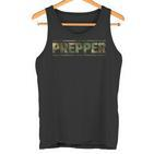 Doomsday Prepper Überlebensausrüstung Tank Top