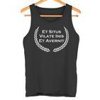 Et Situsilate Inis Et Avernit Latin In Cologne Tank Top