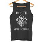 Evil Alter Mann Papa Grandpaiking Evil Alter Tattergreis Tank Top