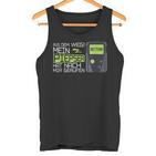 Fire Brigade Fire Brigade Piepser Detector Tank Top