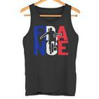 France Football Fans Jersey Les Bleus Fans French Football Tank Top