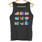 Snail Garden Snail Tank Top