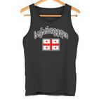 Georgien-Flagge Stolzer Georgier Auf Georgisch Tank Top