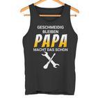 Geschmeidig Bleiben Papa Macht Das Schon Tank Top