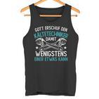 Gott Erschuf Den Kalttechnik Gott Tank Top