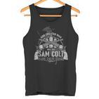 Gott Schuf Den Menschen Sam Colt Machte Sie Gleiche Tank Top