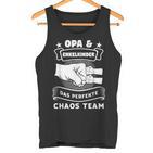 Grandpa & Grandchildren S Tank Top