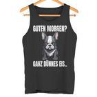 Guten Morgen Ganz Dünnes Eis French Bulldog Dog Tank Top