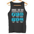 Handball Dinge Die Ich In Meiner Freizeit Mache Tank Top