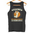 Herren Basketballer Papa Korbleger Dunkingater Basketball Tank Top