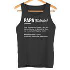 Herren Elektriker Papa Definitionater Elektroniker Tank Top