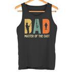 Herren Papa Master Der Besetzung Dad Fishing Tank Top