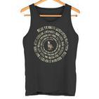 Herren Us Flagge Camo Deutscher Schäferhund Papa Spiralliebhaber Hund Tank Top