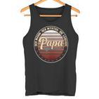 Herrenaterintage Geschenk Der Mann Der Mythos Die Legende Papa Tank Top