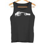 Herrenaterschaftater Und Sohn Oder Tochter Werdender Papa Tank Top