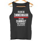 Ich Bin Zimmermann Tank Top