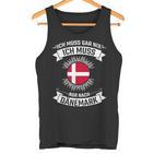 Ich Muss Nur Nach Denmark Tank Top