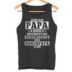 Jeder Kann Papa Werden Bonus Papa Bonus Papa Outfit Idea Birthday Tank Top