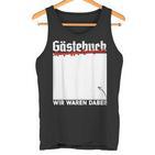 Junggesellenabschied Party Gästebuch Unterschrift Jga Tank Top