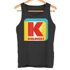 Kolinski With Die Discounter Feinkost Kolinski Tank Top