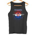 Kroatien Fußball Fan Trikot Kroatische Flagge Hrvatska Tank Top