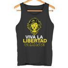 Libertarianismiva La Libertad Carajo Milei President Tank Top