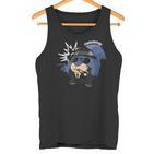 Lustiges Gangster-Eichhörnchen Mit Pistole Tank Top