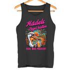 Mädels Pegel Halten Mallorca Party Tank Top