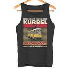 Männer Kurbel Kt4d Straßenbahnfahrer Straßenbahn Tank Top