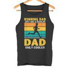 Marathon Run Papa Marathon Runner Tank Top