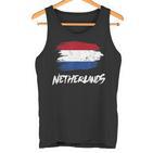 Netherlands Flag Netherlands Flag Holland Fan  Tank Top