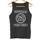 Offizielle Pre-N 12 Cool Style 12 Geburtstag Jungenparty Tank Top