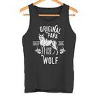 Original Papa Wolf Anführer Des Rudel-S Tank Top