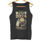 Papa 2024Aterschaft Baby Ankündigung Werdenderater Tank Top