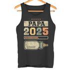 Papa 2025 Schwangerschafterkünden Werdenderater Tank Top