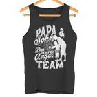 Papa & Sohn Das Perfekte Angel Team Fishing Fishing Tank Top