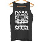 Papa Beste Geschenk Hast Du Christmas Children's Papa Tank Top