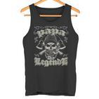 Papa Der Mann Der Mythos Die Legendeintage Tank Top