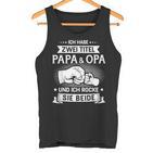 Papa Und Opa Rock Fäuste Tank Top