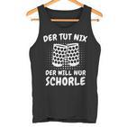 Pfalz Der Tut Nix Der Will Nur Schorle Dubberglas Pfalzkind Tank Top