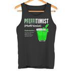 Pfeffitimist Peppermint Saufen Peppermint Liqueur Pfeffi Tank Top