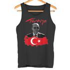 Recep Tayyip Erdogan Türkiye Flag Tank Top