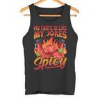 Red Hot Lover Pizza Chilisauce Scharfes Essen Bekleidung Tank Top