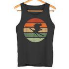 Retro For Skiing Skiing Skiing Tank Top