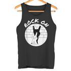 Rock'n'roll Hand Rabbit Tank Top