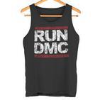 Run Dmc Grunge Logo Tank Top