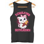 Schulkind Erstklassig Katz Tank Top