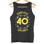 Schwaben Swabian 40Th Birthday Tank Top